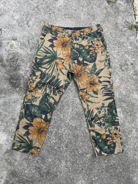 Other Designers Japanese Brand - Floral Design Grageblue Pants