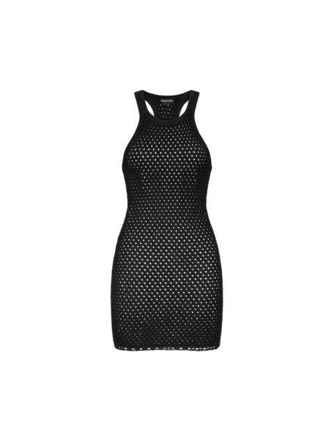 TOM FORD RACERBACK COCKTAIL MINI DRESS
