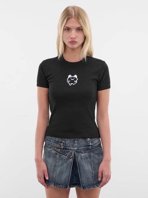 COPERNI Black Tamagotchi Graphic Tee
