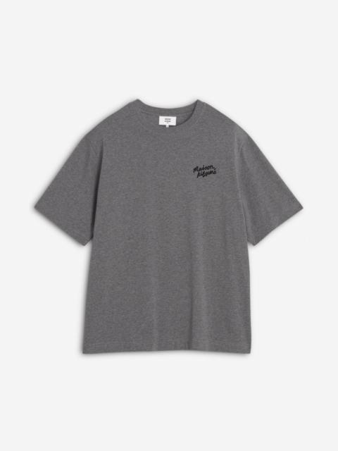 Maison Kitsuné MAISON KITSUNE HANDWRITING EMBROIDERY OVERSIZE TEE
