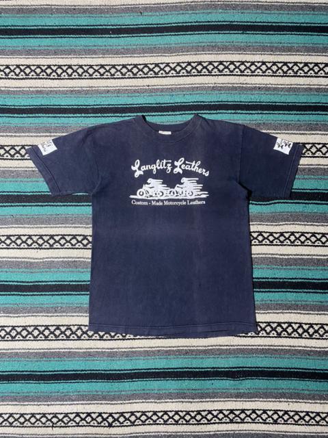 Other Designers Vintage Langlitz Leather Tshirt