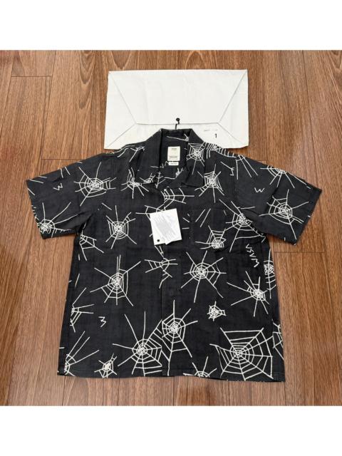 visvim VISVIM 19SS FREE EDGE SHIRT S/S COPPE — Spiderweb Short-Sleeve Shirt