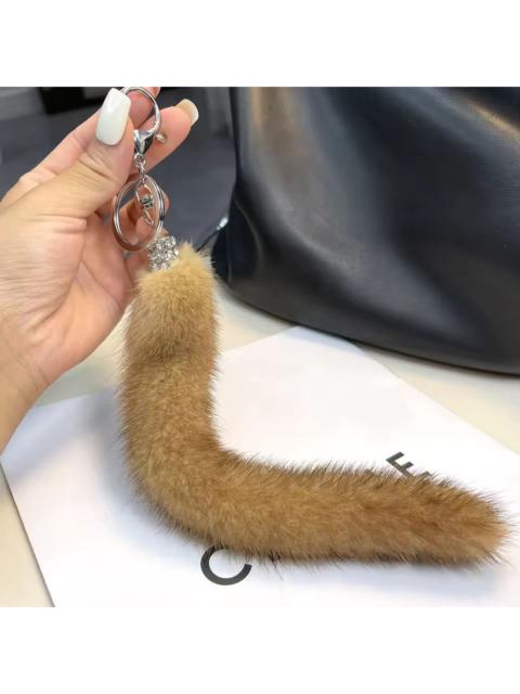 Other Designers Jewelry - Real Fur Mink Tail Keychain