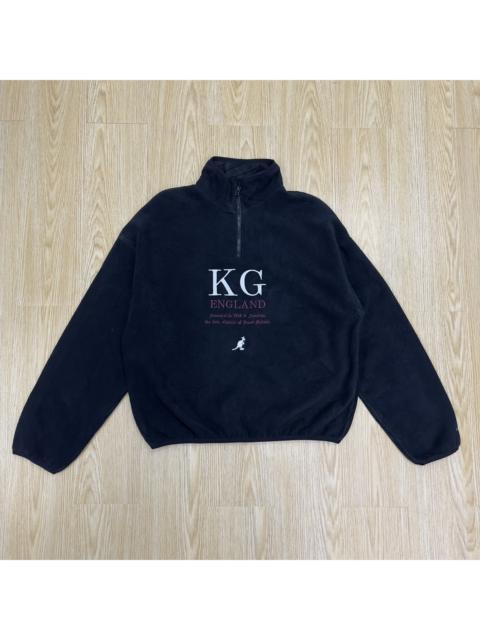 Other Designers Kangol - KANGOL ENGLAND BIG LOGO FLEECE SWEATSHIRT (T274)