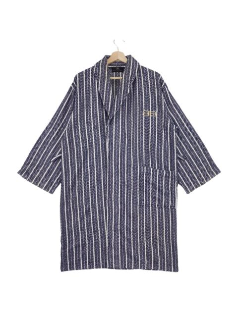 BALENCIAGA Balenciaga Paris Striped Bathrope