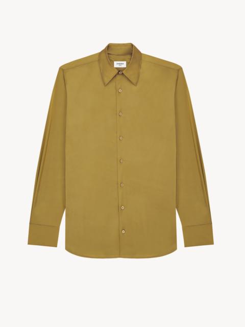SAINT LAURENT SHIRT IN TAFFETA