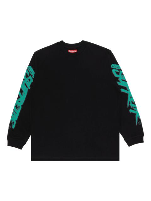 Supreme Supreme Racing Intarsia L/S Top Black | REVERSIBLE
