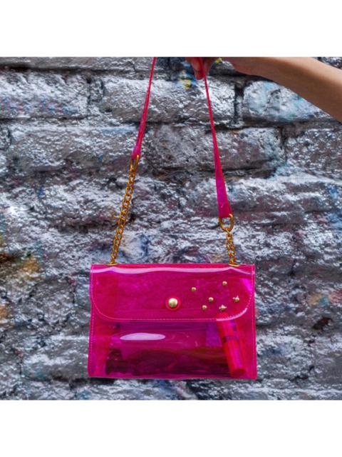 Artisan - 90’s -Inspired Clear Barbie Pink Vinyl Jelly Bag