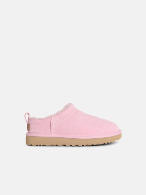 UGG 'CLASSIC MICRO' PINK SUEDE BOOTS