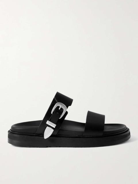 Tippi Buckled Leather Sandals