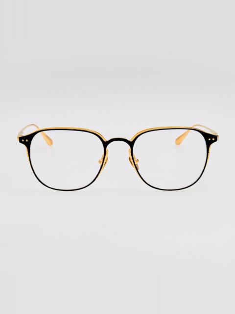LINDA FARROW Jude Optical in 22K Yellow Gold