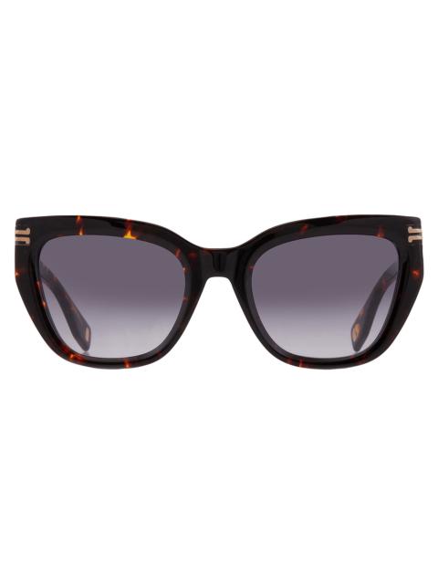 Marc Jacobs Open Box - Marc Jacobs Grey Azure Cat Eye Ladies Sunglasses MJ 1070/S 0WR9/GB 53