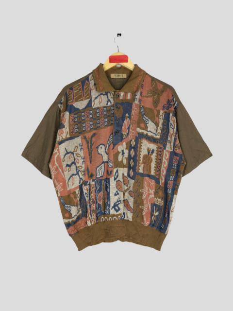 Other Designers Vintage - 70s 80s Mods Fashion Style Polo Tee Pop art Inspired