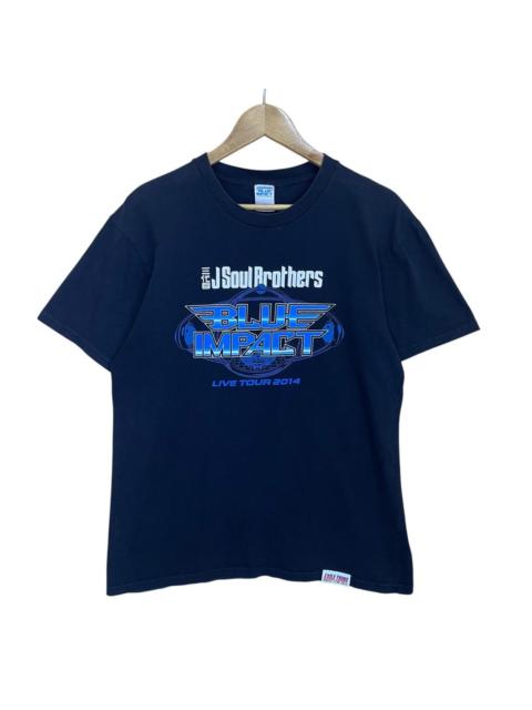 Other Designers Japanese Brand - Blue Impact Live Tour 2014 Big Logo Tee