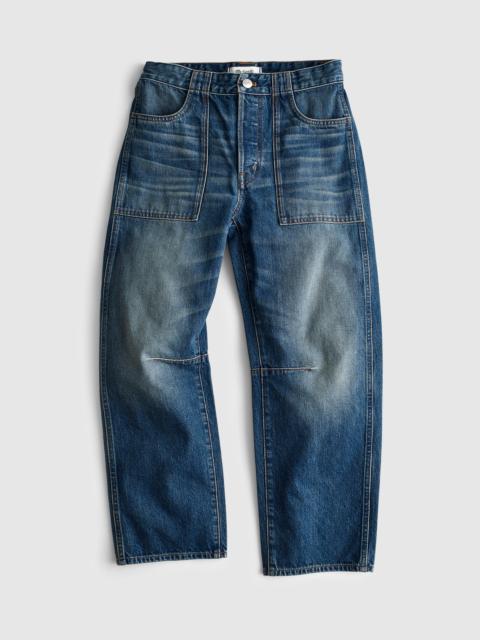 Madewell The Darted Barrel-Leg Jean