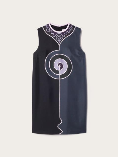 PUCCI ASTRO PRINT SLEEVELESS DRESS