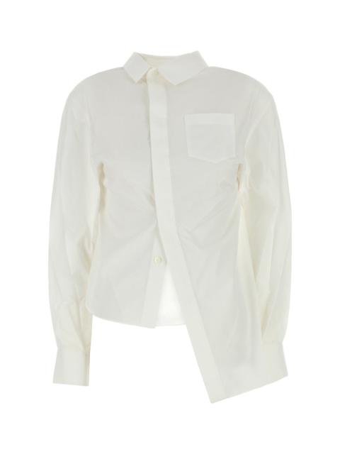 sacai Sacai Women Cotton Poplin Shirt