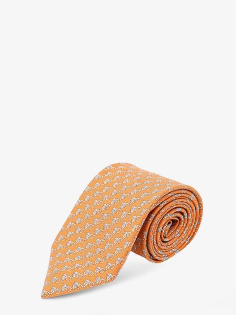 FERRAGAMO Ferragamo Men Sik Tie With Owl Print