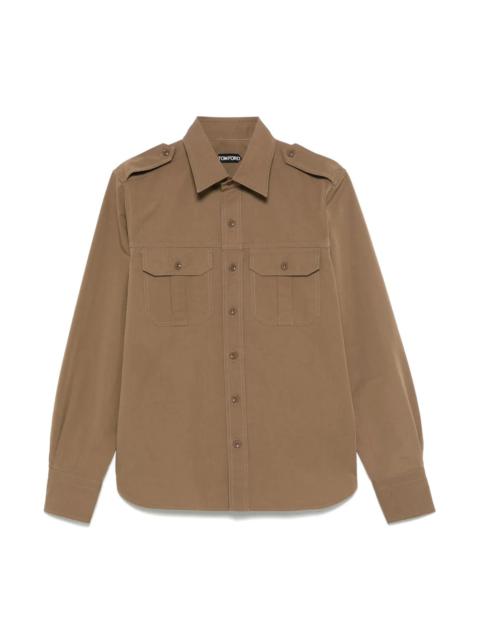 TOM FORD POPLIN SHIRT