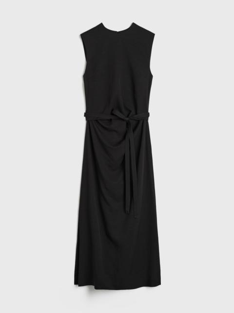TOTEME Fluid tie-waist dress black