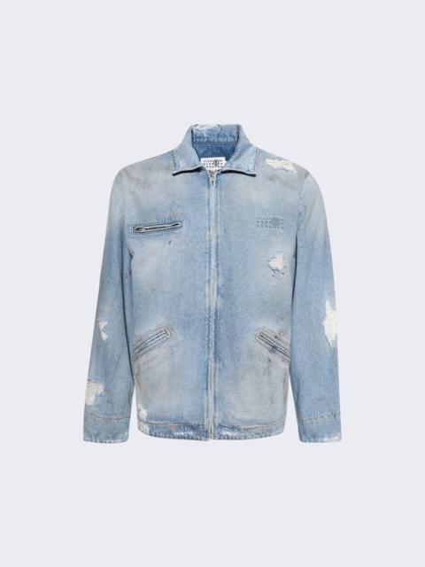 MM6 Maison Margiela Sports Jacket Medium Blue