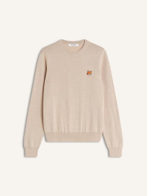 Maison Kitsuné FOX HEAD MERINO REGULAR JUMPER