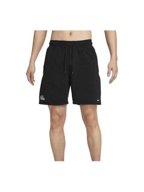 Nike Nike Dri-FIT Fleece Gym Shorts 'Black' DX0893-010