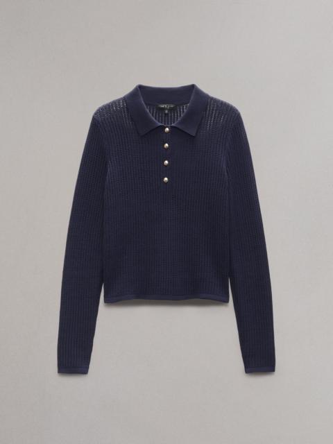 rag & bone Viola Polo Sweater