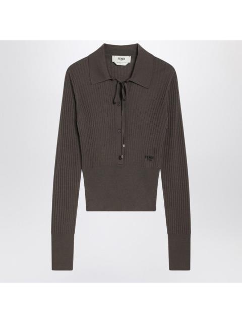 FENDI Fendi Brown Wool Jumper Women