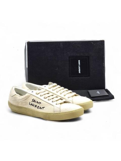 SAINT LAURENT Saint Laurent Andy Court Classic SL/06 Sneakers White EU 40 US 7M 10W - New $785