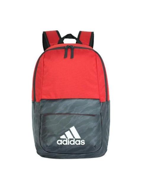 adidas adidas Athletic Colorblock Zipper Schoolbag Backpack  Backpack Unisex Red / Black DM2913