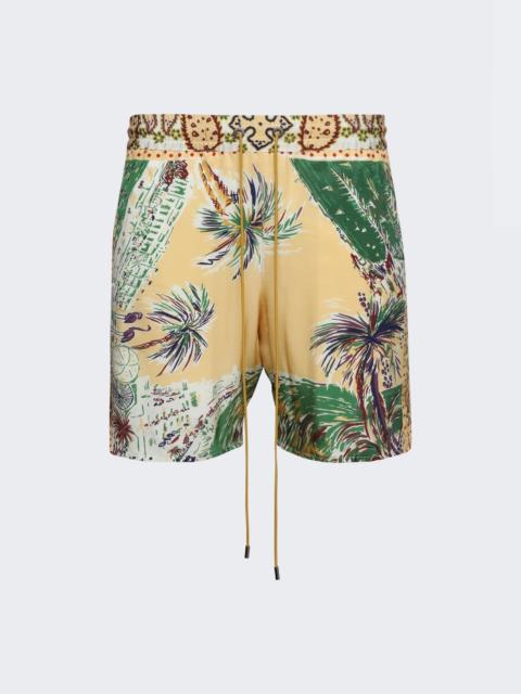 Rhude Palmina Shorts Multicolor