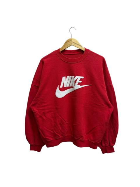 Nike Vintage Nike Swoosh Velvet Logo Baggy Sweatshirt