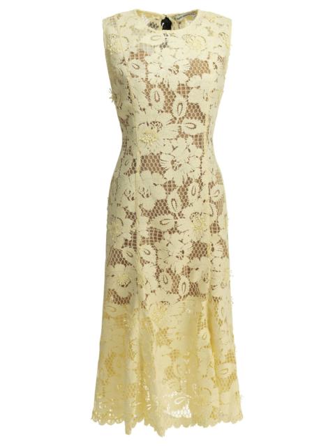 self-portrait Self-portrait Flared Midi Dress