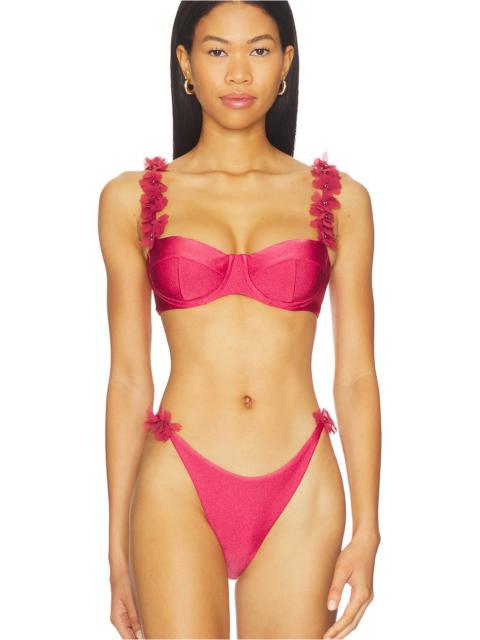 PatBO Sunstone Underwire Bikini Top