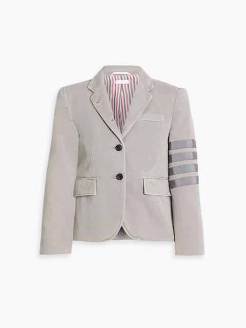 Thom Browne Striped cotton-twill blazer