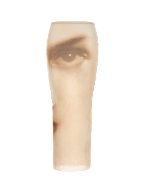 Jean Paul Gaultier Jean Paul Gaultier Women Printed Tulle Skirt