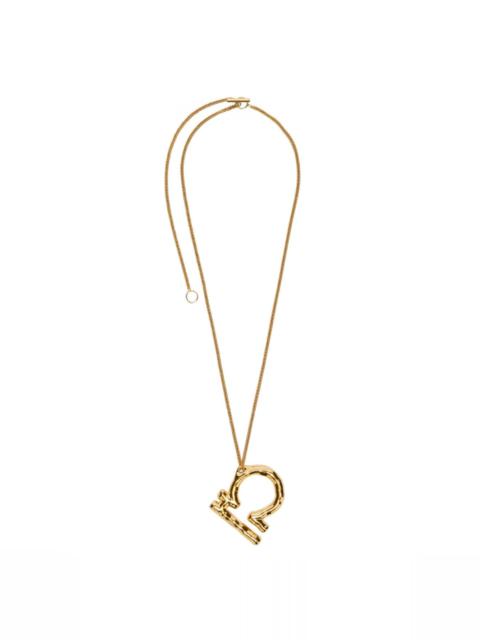 Jil Sander zodiac-sign pendant necklace