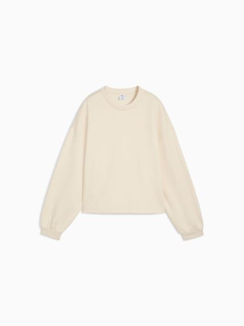PUMA Wardrobe Essentials Oversized Crew Women