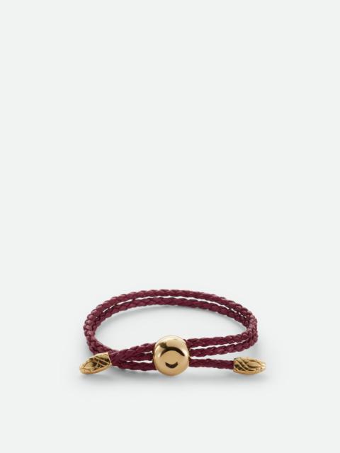 Bottega Veneta Adam Leather Bracelet