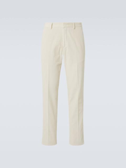 Jarno cotton corduroy straight pants