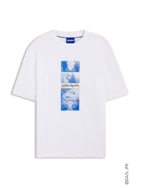 HUGO HUGO X JUJUTSU KAISEN T-SHIRT WITH CHARACTER PRINT