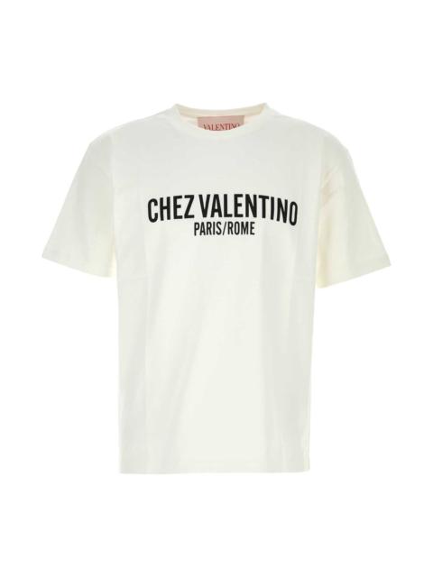 Valentino White Cotton T-shirt