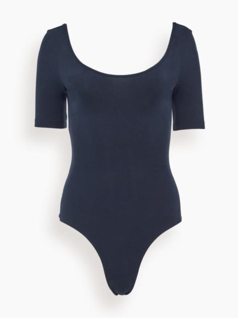 FLORE FLORE Pien Bodysuit in Navy