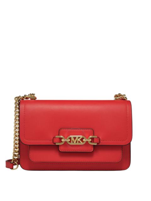 Other Designers Michael Kors Large Heather Leather Shoulder Bag