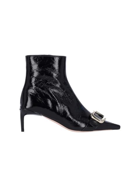 Roger Vivier 'VIV' CANARD PUMP BOOTS