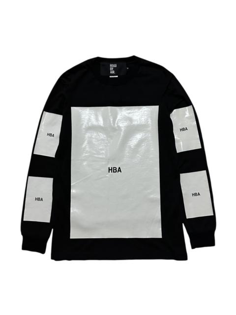 Other Designers Grailed🔥HOOD BY AIR. Black Block L/S T-Shirt