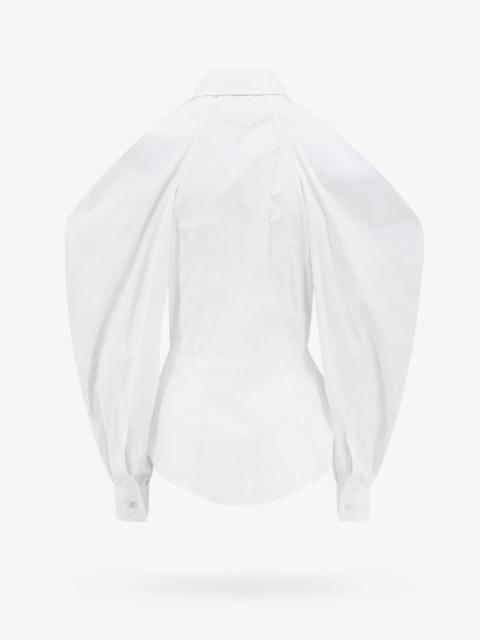 Alexander Mcqueen Woman Shirt Woman White Shirts
