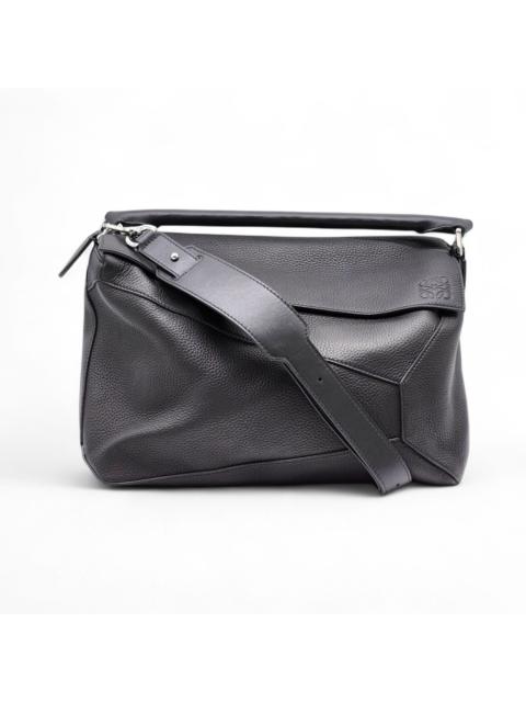 Loewe men's puzzle bag crossbody black