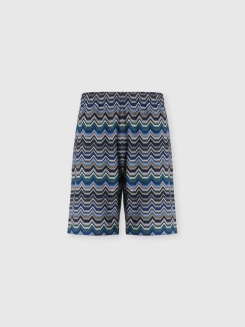 Missoni Pure cotton zig zag shorts